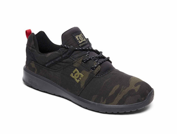 Zapatilla Dc Heathrow Tx Hombre Camo Verde