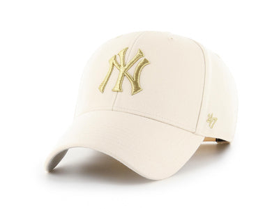 Jockey 47 Mlb New York Yankees Metallic Snap Hombre Blanco