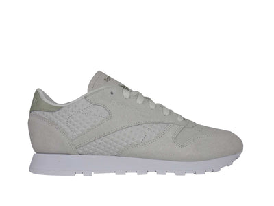 Zapatilla Reebok Cl Leather Mujer Gris