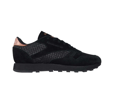 Zapatilla Reebok Cl Leather Mujer Negro