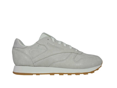 Zapatilla Reebok Cl Leather Mujer Gris