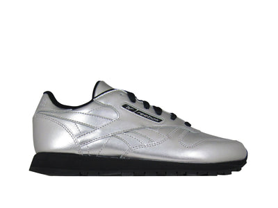 Zapatilla Reebok Cl Leather Mujer Plateado