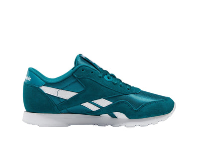 Zapatilla Reebok Cl Nylon Mujer Verde