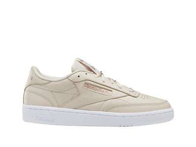 Zapatilla Reebok Club C 85 Mujer Beige