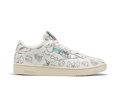 Zapatilla Reebok Club C 85 Tom & Jerry Mujer Blanco