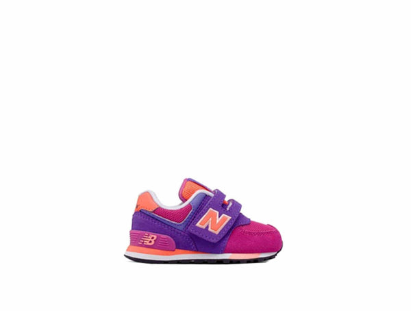 Zapatilla New Balance 574 Infantil Fucsia