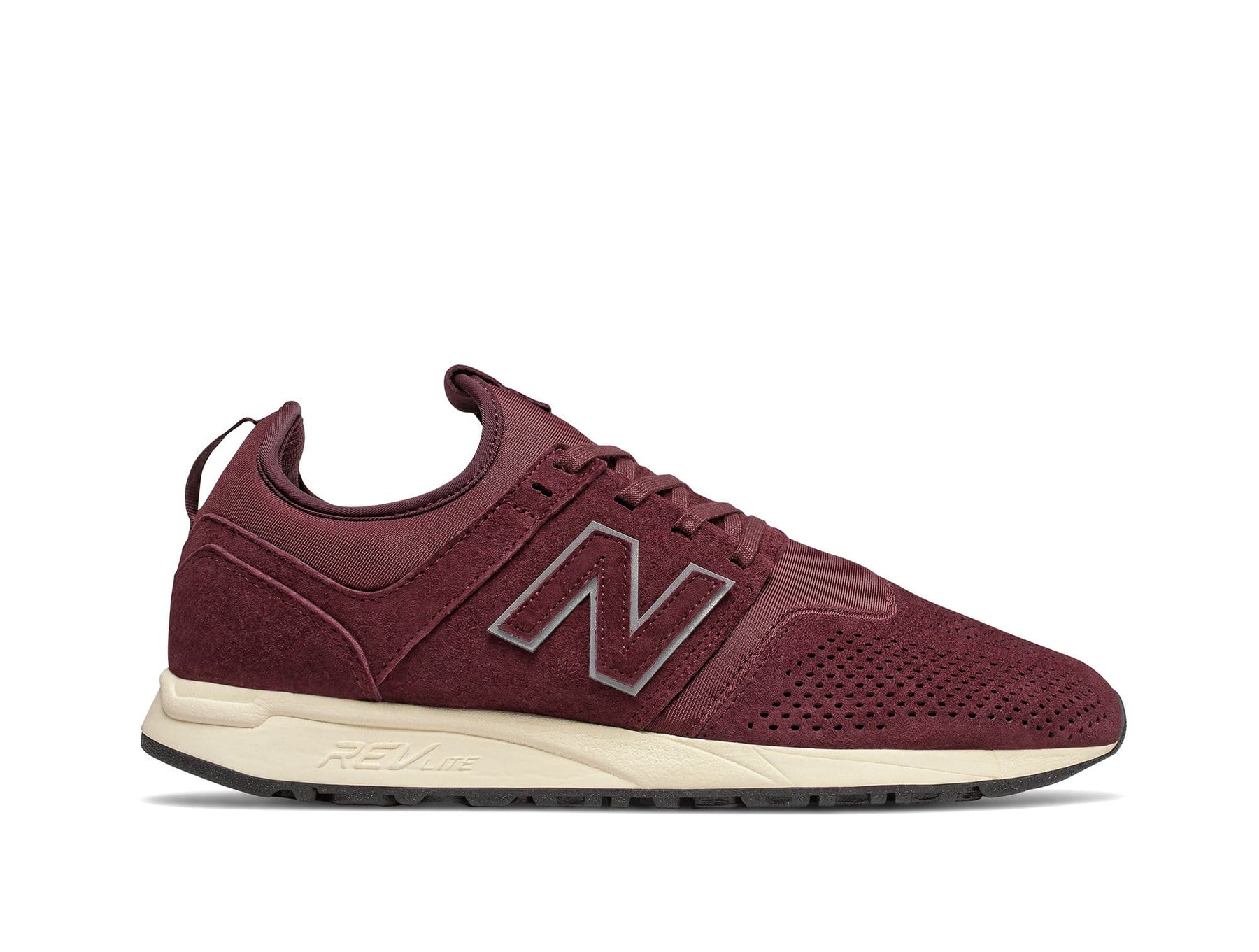 Zapatilla New Balance 247 Hombre Burdeo Blockstore.cl