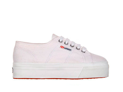 Zapatilla Superga 2790 Plataforma Mujer Blanco