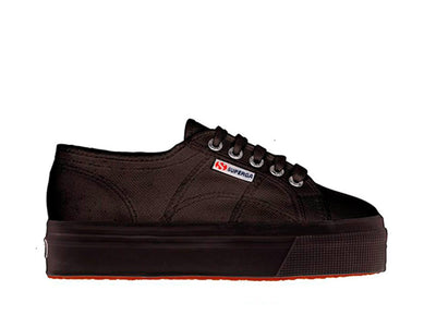 Zapatilla Superga 2790 Plataforma Mujer Negro