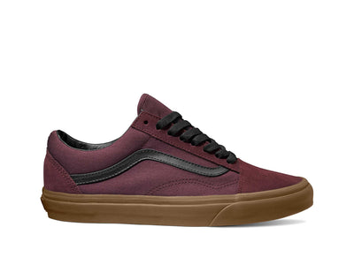 Zapatilla Vans Old Skool Hombre Burdeo