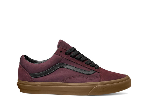 Zapatilla Vans Old Skool Hombre Burdeo