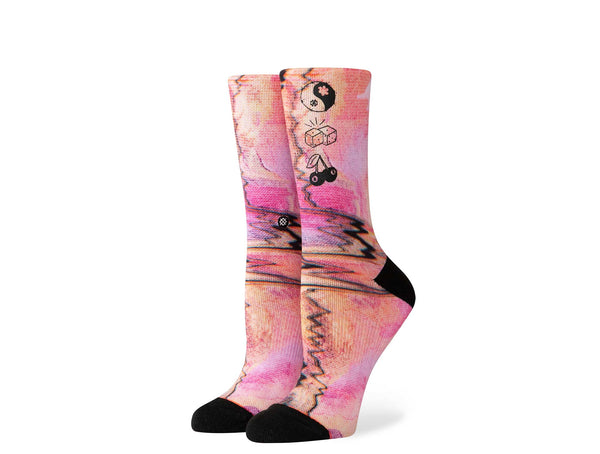 Calcetin Stance Jackpot Unisex Rosado