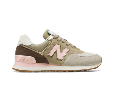 Zapatilla New Balance 574 Mujer Beige