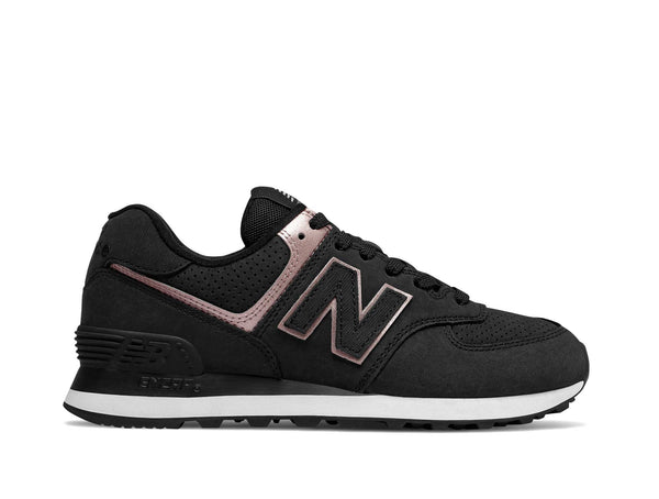 Zapatilla New Balance 574 Mujer Negro