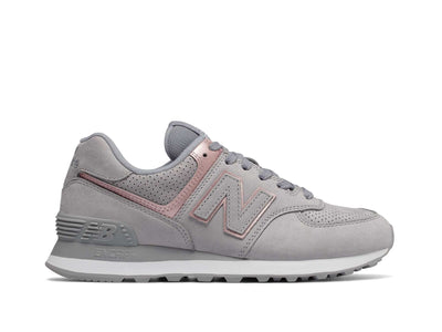 Zapatilla New Balance 574 Mujer Gris