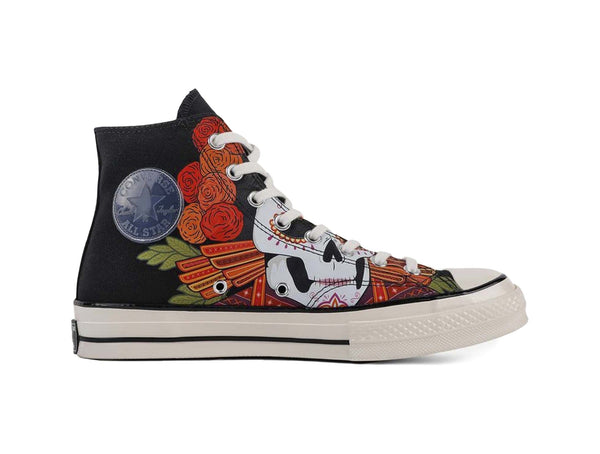 Zapatilla Converse Chuck 70 (Dia De Los Muertos) Unisex Negro