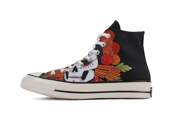 Zapatilla Converse Chuck 70 (Dia De Los Muertos) Unisex Negro