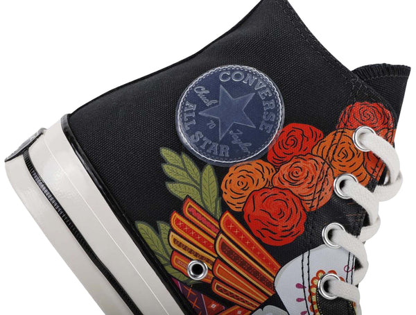 Zapatilla Converse Chuck 70 (Dia De Los Muertos) Unisex Negro